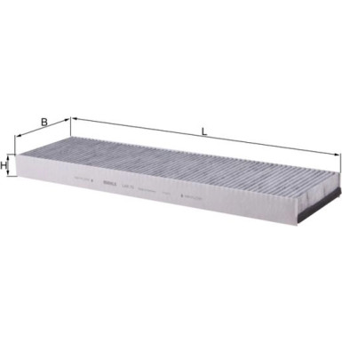 LAK 70 Filter, Innenraumluft LAK 70 Filter, Innenraumluft