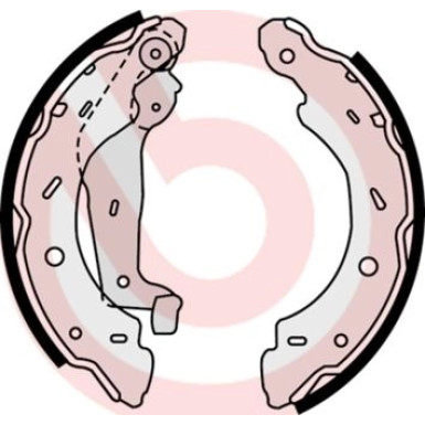 Brembo Bremsbackensatz ESSENTIAL LINE S 50 504