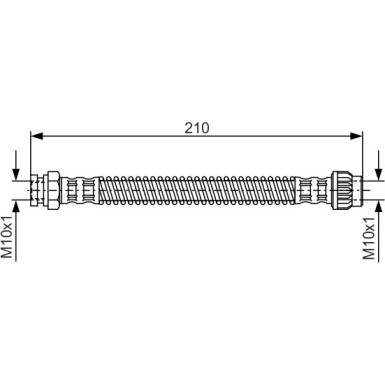 1 987 476 867 Bremsschlauch 1 987 476 867 Bremsschlauch