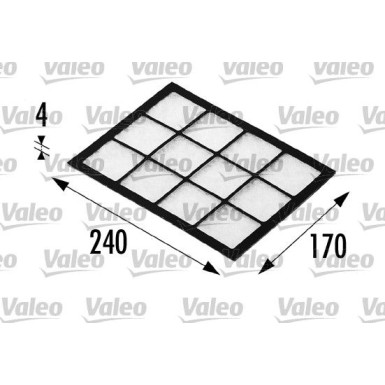 698690 Filter, Innenraumluft VALEO ESSENTIAL