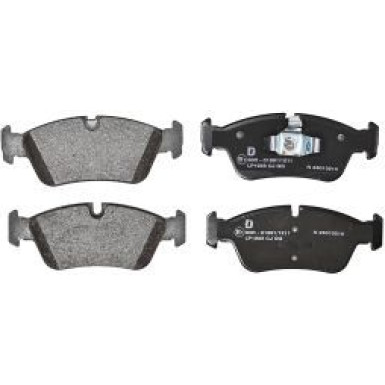 Delphi Bremsbelagsatz, Scheibenbremse LP1925