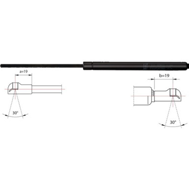 2110553 Gasfeder, Koffer-/Laderaum