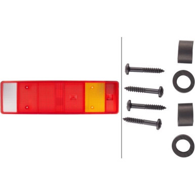 9EL 152 889-001 Lichtscheibe, Heckleuchte