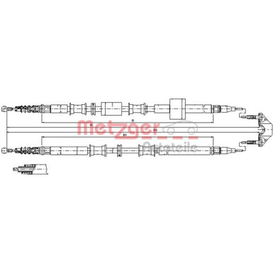 11.5767 Seilzug, Feststellbremse
