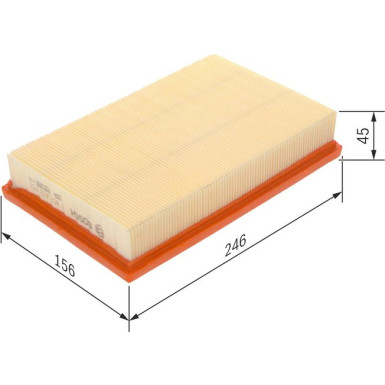 BOSCH 1 457 433 153 Luftfilter