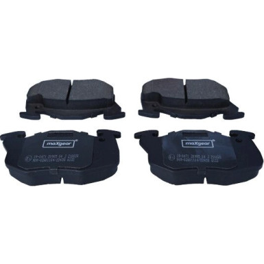 19-0471 Bremsbelagsatz, Scheibenbremse