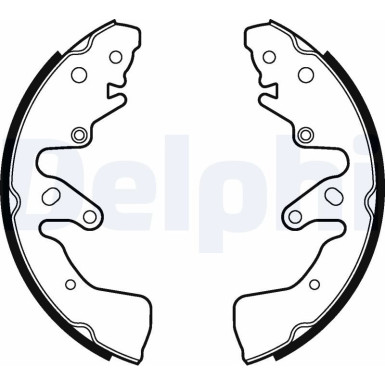 LS2024 Bremsbackensatz