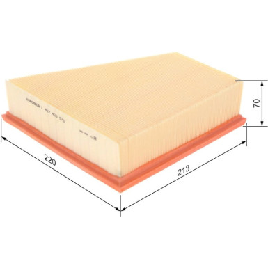 BOSCH 1 457 433 575 Luftfilter BOSCH 1 457 433 575 Luftfilter