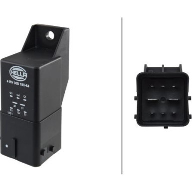 4RV 008 188-641 Relais, Glühanlage