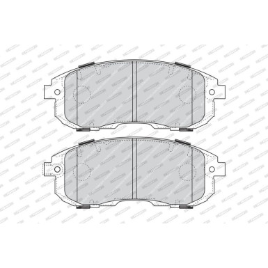 Ferodo Bremsbelagsatz, Scheibenbremse PREMIER ECO FRICTION FDB4112