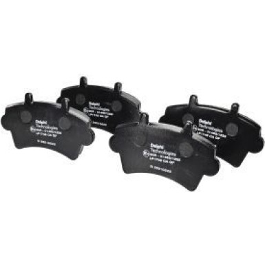 Delphi Bremsbelagsatz, Scheibenbremse LP1746