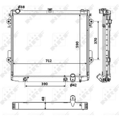 53923 Kühler, Motorkühlung