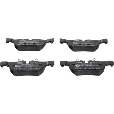 13.0460-7315.2 Bremsbelagsatz, Scheibenbremse