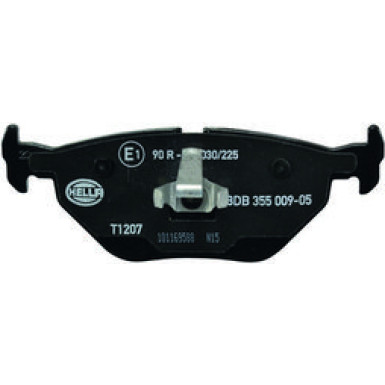 Hella | Bremsbelagsatz, Scheibenbremse | 8DB 355 009-051