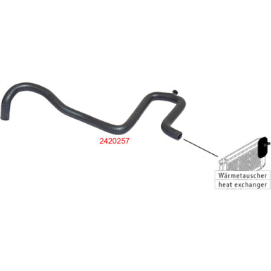 2420257 Heizungsschlauch 2420257 Heizungsschlauch