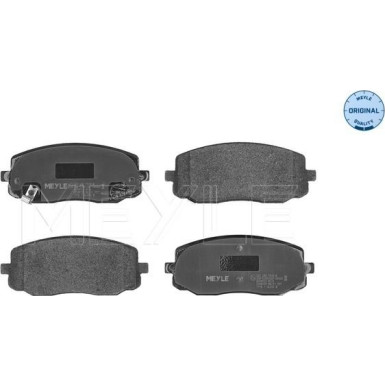 Meyle Bremsbelagsatz, Scheibenbremse MEYLE-ORIGINAL: True to OE 025 242 7516/W