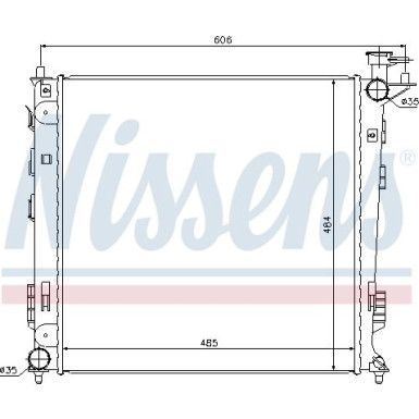 67517 Kühler, Motorkühlung ** FIRST FIT ** 67517 Kühler, Motorkühlung ** FIRST FIT **