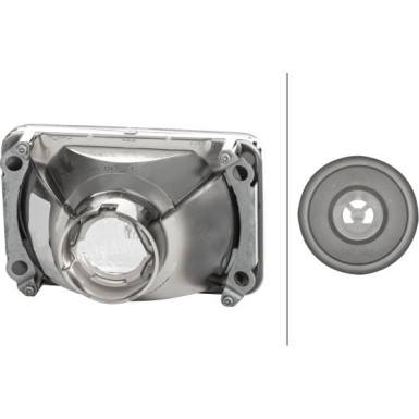 Hella | Scheinwerfereinsatz, Hauptscheinwerfer | 1AB 006 977-021