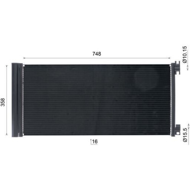 Mahle | Kondensator, Klimaanlage | AC 945 000S