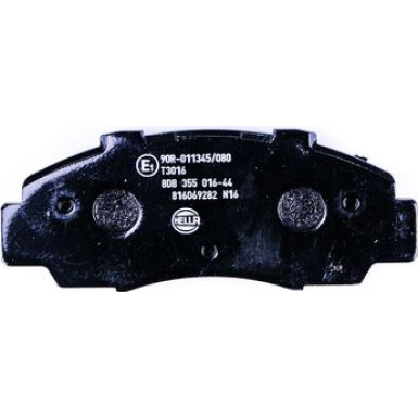 Hella | Bremsbelagsatz, Scheibenbremse | 8DB 355 016-441