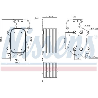 90911 Ölkühler, Motoröl