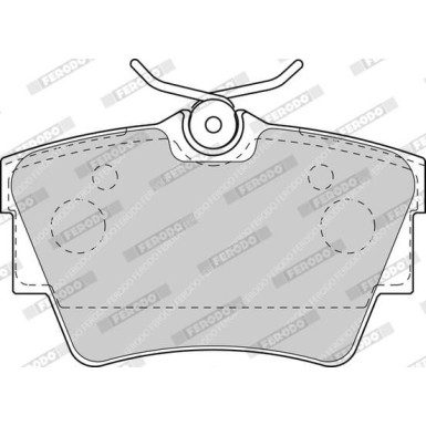 Ferodo | Bremsbelagsatz, Scheibenbremse | FVR1516