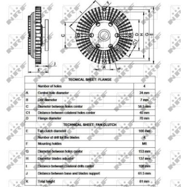 49525 Kupplung, Kühlerlüfter 49525 Kupplung, Kühlerlüfter