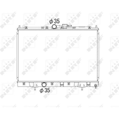 53792 Kühler, Motorkühlung 53792 Kühler, Motorkühlung