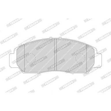 Ferodo | Bremsbelagsatz, Scheibenbremse | FDB1669