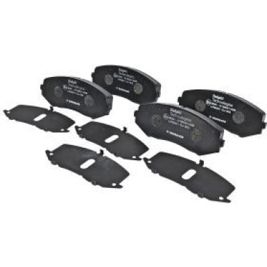 Delphi Bremsbelagsatz, Scheibenbremse LP2001 Delphi Bremsbelagsatz, Scheibenbremse LP2001