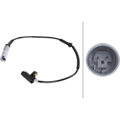 Hella | Sensor, Raddrehzahl | 6PU 009 106-031