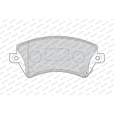 FDB1573 Bremsbelagsatz, Scheibenbremse PREMIER ECO FRICTION