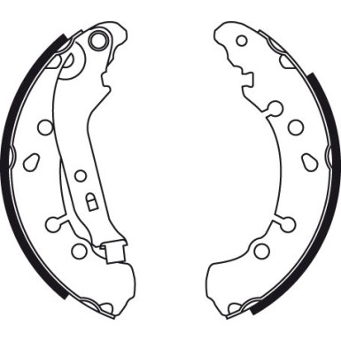 GS8778 Bremsbackensatz