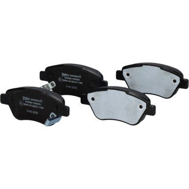 Valeo Bremsbelagsatz, Scheibenbremse EXPERT 302905A