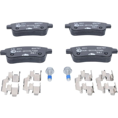 13.0460-2757.2 Bremsbelagsatz, Scheibenbremse