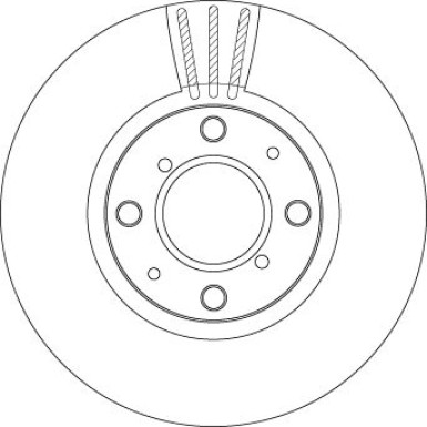 TRW | Bremsscheibe | DF4824