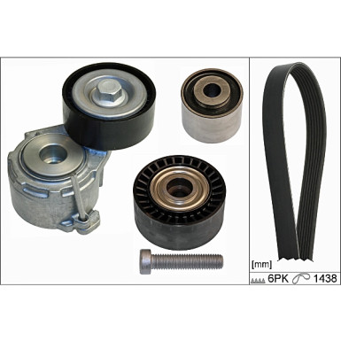 529 0107 10 Keilrippenriemensatz 529 0107 10 Keilrippenriemensatz