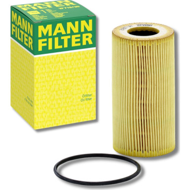 MANN-FILTER HU 719/5 x Ölfilter mit Dichtung, Filtereinsatz MANN-FILTER HU 719/5 x Ölfilter mit Dichtung, Filtereinsatz