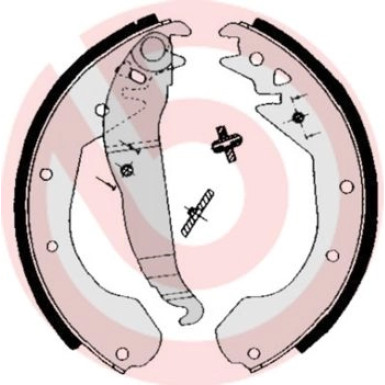 Brembo | Bremsbackensatz | S 59 510