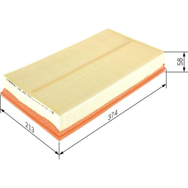 BOSCH F 026 400 515 Luftfilter BOSCH F 026 400 515 Luftfilter