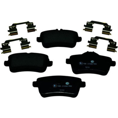 Hella Pagid | Bremsbelagsatz, Scheibenbremse | 8DB 355 019-741