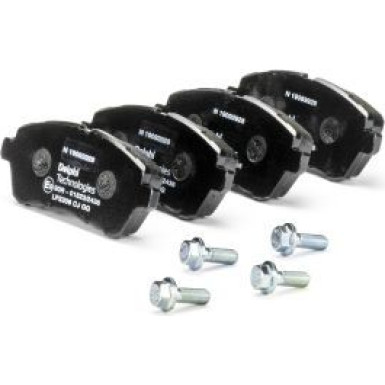 Delphi Bremsbelagsatz, Scheibenbremse LP2306