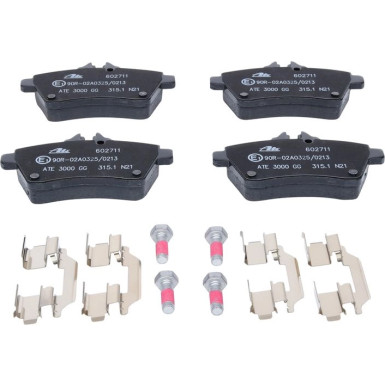 13.0460-2711.2 Bremsbelagsatz, Scheibenbremse