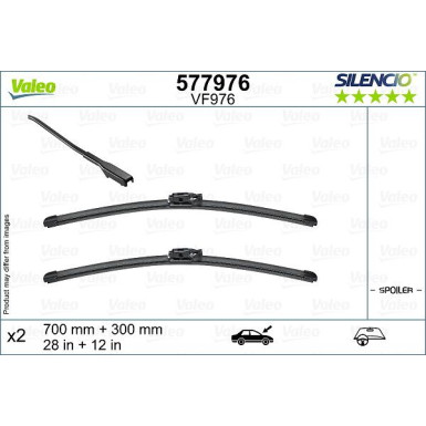 577976 Wischblatt SILENCIO FLAT BLADE SET