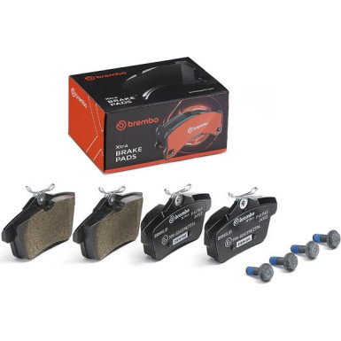 Brembo Bremsbelagsatz, Scheibenbremse XTRA LINE P 61 114X