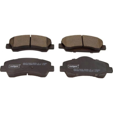 Maxgear | Bremsbelagsatz, Scheibenbremse | 19-3029