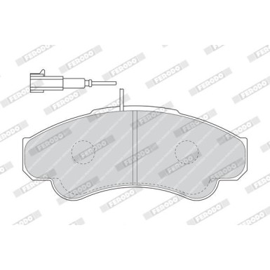 Ferodo | Bremsbelagsatz, Scheibenbremse | FVR1479 Ferodo | Bremsbelagsatz, Scheibenbremse | FVR1479