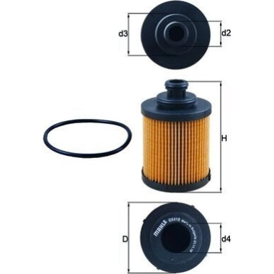 OX 418D Ölfilter