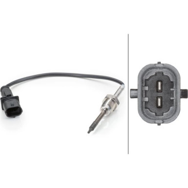 Hella | Sensor, Abgastemperatur | 6PT 014 494-021