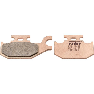 TRW | Bremsbelagsatz, Scheibenbremse | MCB787SI